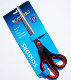 9.5 inch scissors displayed on a craft workspace