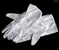 Pack of 10 pairs of GL3 non-slip work gloves in white