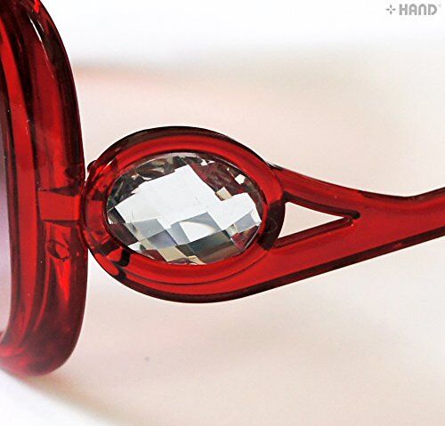 Close-up of UV400 ladies sunglasses showcasing stylish design.