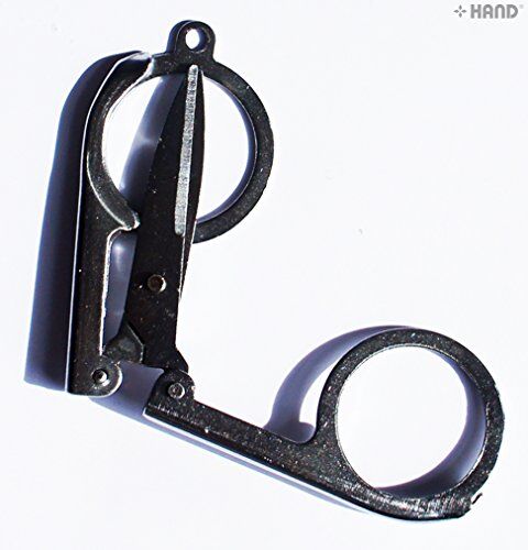 806A Convenient Travel Folding Metal Scissors Assorted Sizes - Pack of 2 (806AL Large)