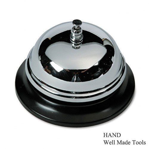 Close-up of the 2.5 inch high call bell showcasing its design.