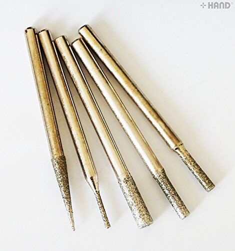 Variety of engraving heads in different shapes and sizes.