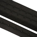 H0941 Bra continuous hook and eye black tape, 2 metres long