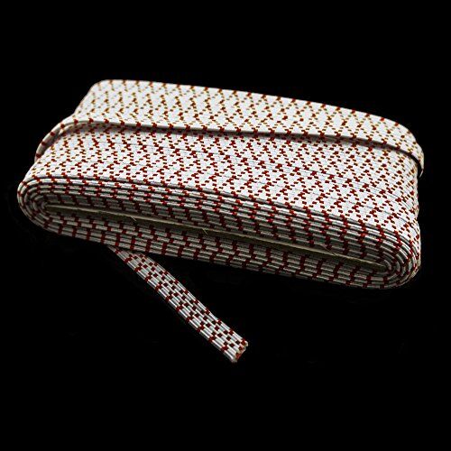 Close-up of 10 mm wide sewing elastic for various uses.
