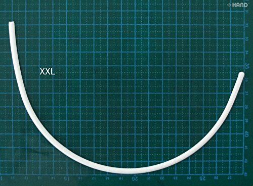 Comparison of plastic bra under wires in different sizes