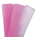 Close-up of pink nylon crin trim showing texture and colour.
