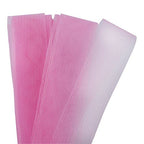 Close-up of pink nylon crin trim showing texture and colour.