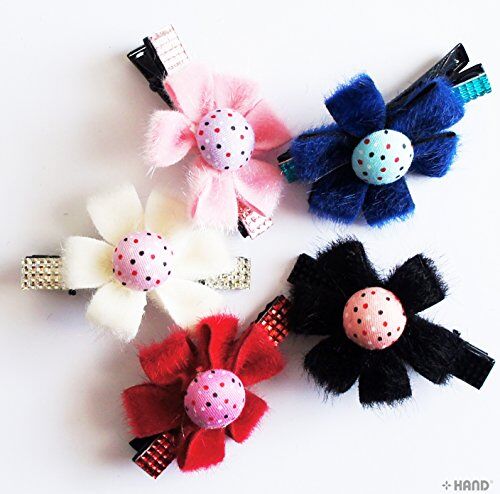 Two pairs of alligator hair clips displayed together