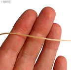 210D Assorted Colours Leathercraft Antislip Waterproof Flat Braided Waxed String 1.5mmW - 680 metres (Caramel)