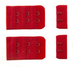 2 hooks - 32 mm wide - pack of 2 sets (H0936Bra)