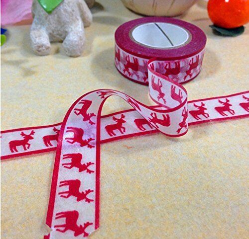 Fun Christmas Gift Wrapping Paper Tape 15Mw