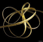 20m Gold/Silver Craft DIY Wedding Metallic Ribbon - Assorted Styles and Width (FG04 5mm Gold Sheer)