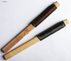 Close-up of the sanding surface of a shoe repair tool.