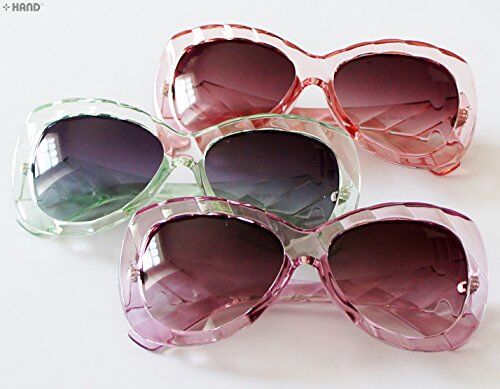 Side view of retro party sunglasses showcasing UV400 protection