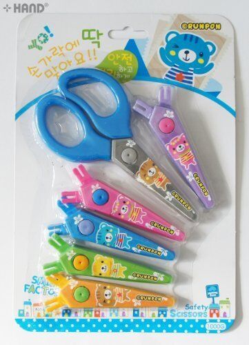 Close-up of stainless steel blades on the scissors