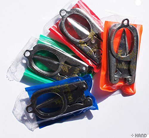 806A Convenient Travel Folding Metal Scissors Assorted Sizes - Pack of 2 (806AS Small)