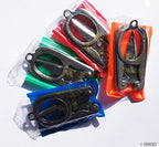 806A Convenient Travel Folding Metal Scissors Assorted Sizes - Pack of 2 (806AS Small)