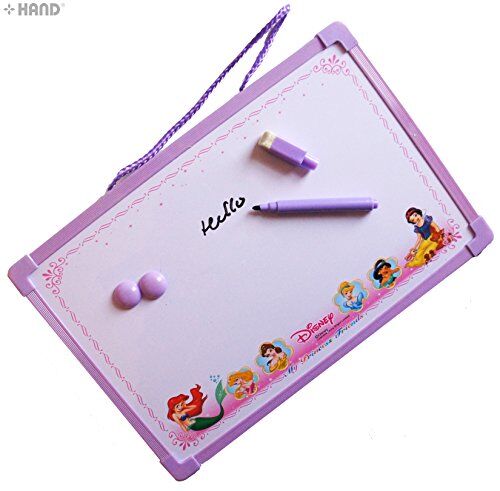 Children Colourful Dry Erase Magnetic White/Alphabet Board with Marker, Eraser and Magnets (Small Girls 30x20)