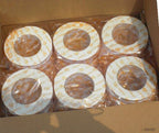 Close-up of double sided foam tape showing its thickness.