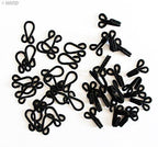 Pack of 20 sets of 40mm hooks and eyes fasteners displayed.