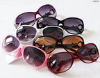 Close-up of UV400 sunglasses showing stylish design.