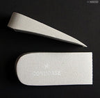 Side view of comfortable foam insoles for footwear