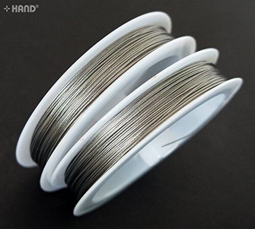 Packaging of fine bead craft wire rolls displayed