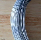 Assorted thicknesses of craft wire displayed