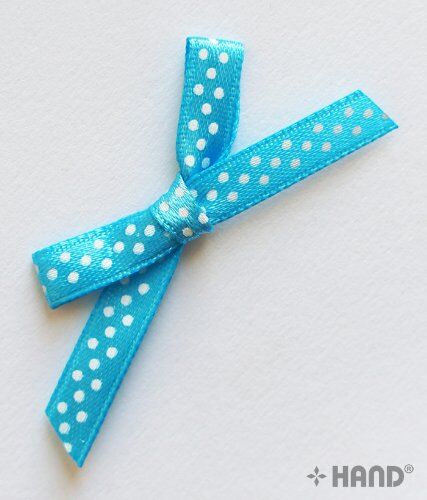 Variety of decorative bows in blue and pink