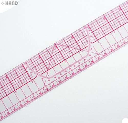 B95 flexible ruler shown alongside sewing tools