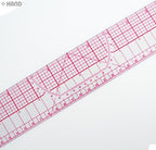 B95 flexible ruler shown alongside sewing tools