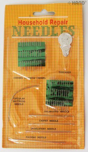 Detailed view of sewing essentials included in the set