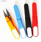 Protective covers for thread snips shown separately