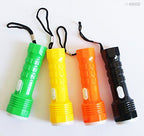 Pack of two mini torches displayed on a flat surface