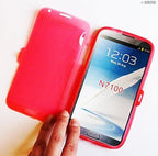 Side view highlighting the slim profile of the case