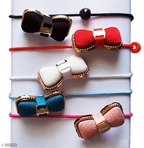 Beautiful Elegant Hair Bands - Assorted Colours and Designs - Pack of 4 Pairs (BHB03 - Bow)