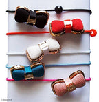 Beautiful Elegant Hair Bands - Assorted Colours and Designs - Pack of 4 Pairs (BHB03 - Bow)