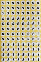 Size S Round Stickers, Garments, Hanger- 1cm Diameter, 10 Sheets 200 Stickers/Sheet