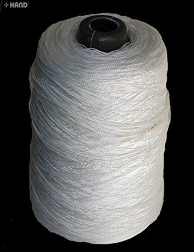 Heavy Duty Thread String Large Spool for Leather, Canvas, Furniture Stitching - appx 750g (White)