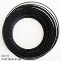 Roll of black sew in rigid boning, 6 mm width