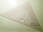 40cm graders set square placed on a drafting table