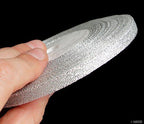 Silver Glitter Ribbon - 22 m x 10 mm
