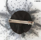 Set of 3 flower beads lace accessories displayed together