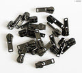 Pack of 20 No3 dark copper zip pulls with head sliders.