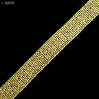 Gold/Silver Glitter Metallic Ribbon - 22 m x 10 mm