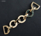 A35 metal embellishments in gold tone for DIY accessories.