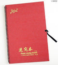 Front cover of the 8K professional hardback sketch book.
