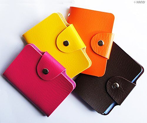 Close-up of the faux leather texture on the wallet