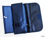 Back view of the pencil case with a vibrant USA design.