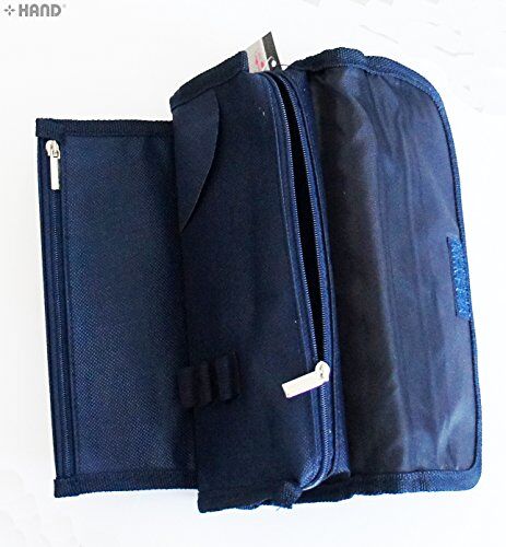 Close-up of the zipper on the pencil/tool case organiser.